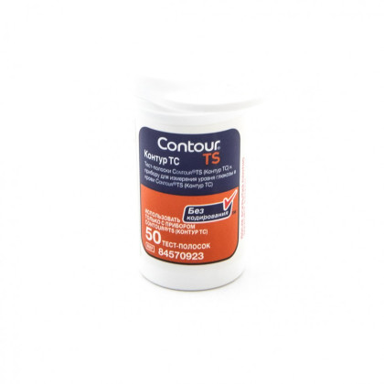 Тест-полоски "Контур ТС" №50 Фото товара Тест-полоски "Контур ТС" №50