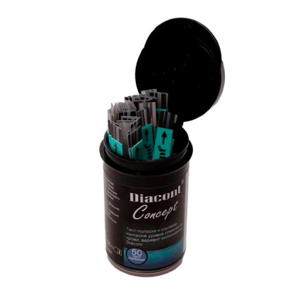 Фото товара Тест-полоски к глюкометру Diacont Concept (Диаконт Концепт) № 50