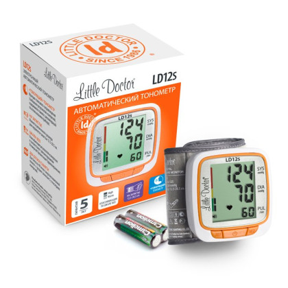 Тонометр Little Doctor LD12S автоматический говорящий Фото товара Тонометр Little Doctor LD12S автоматический говорящий