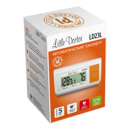 Тонометр Little Doctor LD23L автоматический с адаптером Фото товара Тонометр Little Doctor LD23L автоматический с адаптером