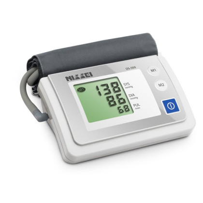 Тонометр Nissei DS-500 автоматический с адаптером Фото товара Тонометр Nissei DS-500 автоматический с адаптером