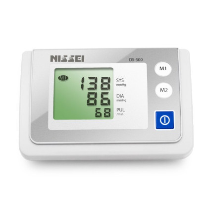 Тонометр Nissei DS-500 автоматический с адаптером Фото товара Тонометр Nissei DS-500 автоматический с адаптером