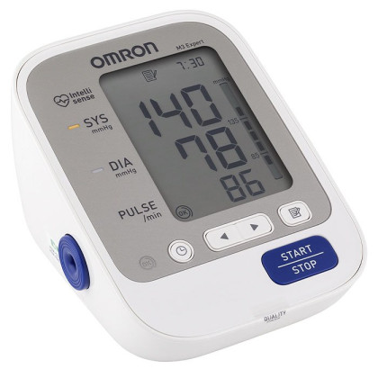 Фото товара Тонометр OMRON M3 Expert Адаптер+Универсальная манжета (HEM-7200H-ARU)