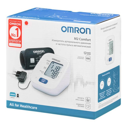 Фото товара Тонометр автоматический OMRON M2 Comfort (ALRU) с адаптером