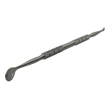 Фото товара Угревыдавливатель с круглой 3,5мм и овальной (с 13 отверстиями) ложками Surgicon