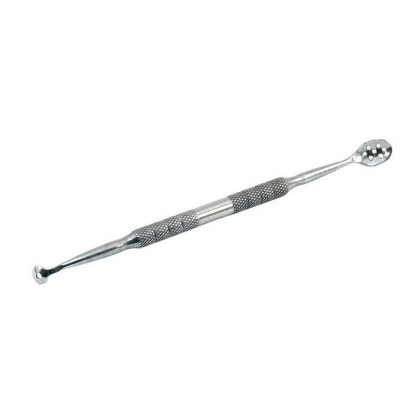 Фото товара Угревыдавливатель с круглой 6 мм. и овальной (с 7 отверстиями) ложкой