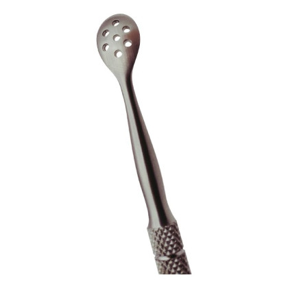 Фото товара Угревыдавливатель с круглой 6мм и овальной (с 7 отверстиями) ложками Surgicon