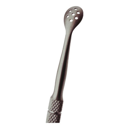 Фото товара Угревыдавливатель с круглой 8мм и овальной (с 7 отверстиями) ложками Surgicon