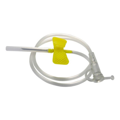 Фото товара Устройство для вливания в малые вены - игла-бабочка 20G (0,90х19 мм) SFM, 100 шт/уп