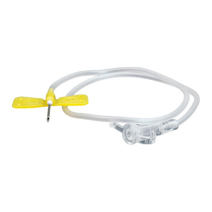 Фото товара Устройство для вливания в малые вены - игла-бабочка LUER LOCK 20G (0,90х19мм) SFM 20G, 100 шт/уп