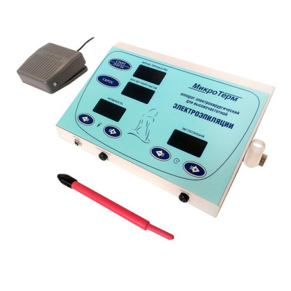 Флеш-эпилятор «МИКРО-ТЕРМ», красная ручка Фото товара Флеш-эпилятор «МИКРО-ТЕРМ», красная ручка