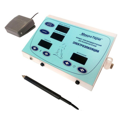 Флеш-эпилятор «МИКРО-ТЕРМ», черная ручка Фото товара Флеш-эпилятор «МИКРО-ТЕРМ», черная ручка