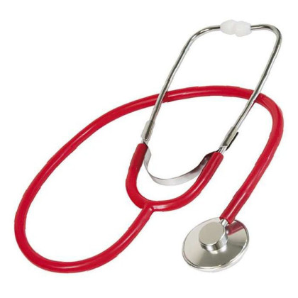 Фонендоскоп KaWe Сингл красный Фото товара Фонендоскоп KaWe Сингл красный
