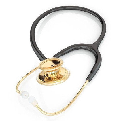Фото товара Фонендоскоп MD One (черный/желтое золото), MDF