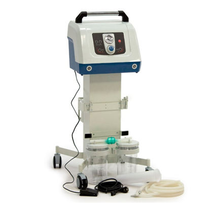 Фото товара Хирургический аспиратор (отсасыватель) стационарного типа с педалью и двумя емкостями OX-290