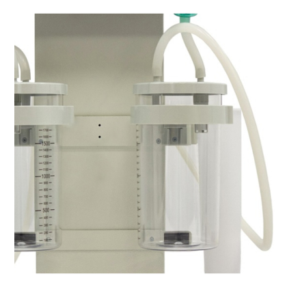 Фото товара Хирургический аспиратор (отсасыватель) стационарного типа с педалью и двумя емкостями OX-290