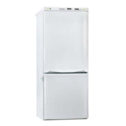 Фото товара Холодильник комбинированный лабораторный ХЛ-250-1 ПОЗиС (170/80 л) с дверями из металлопласта и блоком управления БУ-М01, серебро