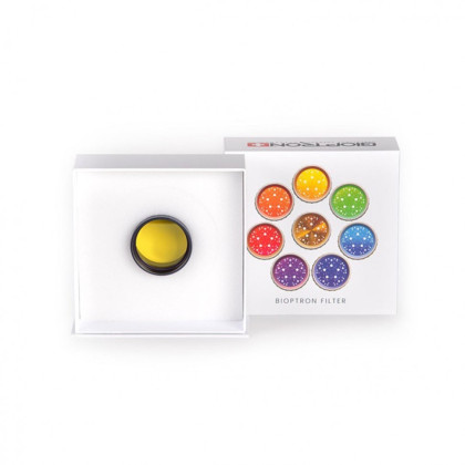 Цветофильтр Биоптрон MedAll, 5 см, желтый Фото товара Цветофильтр Биоптрон MedAll, 5 см, желтый