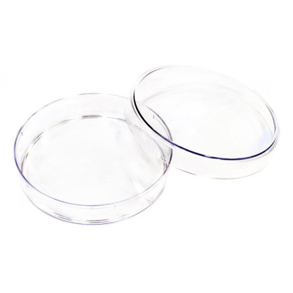 Чашка Петри стерильная диаметр 120 мм 10 шт/уп Фото товара Чашка Петри стерильная диаметр 120 мм 10 шт/уп