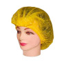 Шапочка-берет медицинская одноразовая, спанбонд, пл 17 г/кв м, желтая, диаметр 48см Фото товара Шапочка-берет медицинская одноразовая, спанбонд, пл 17 г/кв м, желтая, диаметр 48см