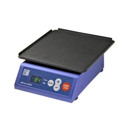 Фото товара Шейкер S-3 цифровой орбитальный ELMI (платформа 168х168, амплитуда 20мм, до 300 об/мин)