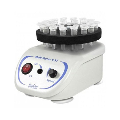 Фото товара Шейкер для пробирок V-32 (16*1,5 мл,8*0,2 мл /6*10 мл) для лаборатории