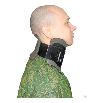 Шина-воротник транспортная иммобилизационная однократного применения для взрослых ШТИвв-03 Медплант Фото товара Шина-воротник транспортная иммобилизационная однократного применения для взрослых ШТИвв-03 Медплант