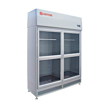 Фото товара Шкаф стерильного хранения с распашными дверями для фармацевтических производств (КД 442.120.31, штанги для развешивания)