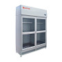Фото товара Шкаф стерильного хранения с распашными дверями для фармацевтических производств (КД 442.120.31, штанги для развешивания)