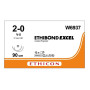 Шовный материал ЭТИБОНД Эксел 2/0. 90 см. зеленый Кол.-реж. 17 мм х 2. 1/2 Ethicon Фото товара Шовный материал ЭТИБОНД Эксел 2/0. 90 см. зеленый Кол.-реж. 17 мм х 2. 1/2 Ethicon