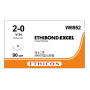 Шовный материал ЭТИБОНД Эксел 2/0. 90 см. зеленый Кол.-реж. 36 мм х 2. 1/2 Ethicon Фото товара Шовный материал ЭТИБОНД Эксел 2/0. 90 см. зеленый Кол.-реж. 36 мм х 2. 1/2 Ethicon