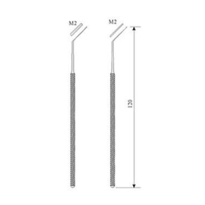 Шпатель глазной микрохирургический малый, средний Фото товара Шпатель глазной микрохирургический малый, средний