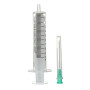 Фото товара Шприц 10 мл ДВУХКОМПОНЕНТНЫЙ SFM, одноразовый стерильный с иглой 0,80х40-21Gx1 1/2" (блистер), 100 шт/уп
