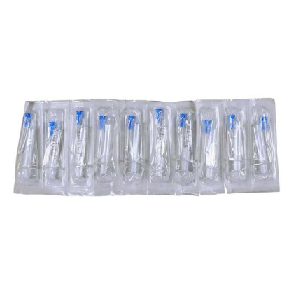 Фото товара Шприц 2 мл ДВУХКОМПОНЕНТНЫЙ SFM, одноразовый стерильный с иглой 0,60х30-23Gx1 1/4" (блистер), 100 шт/уп