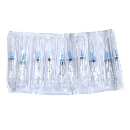 Фото товара Шприц 2 мл. (3-х) SFM, одноразовый стерилизованный с надетой иглой 0,6 x 30 - 23G (блистер), 100 шт