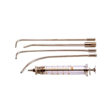 Шприц 5 мл для внутригортанных вливаний и промываний миндалин ММИЗ Фото товара Шприц 5 мл для внутригортанных вливаний и промываний миндалин ММИЗ