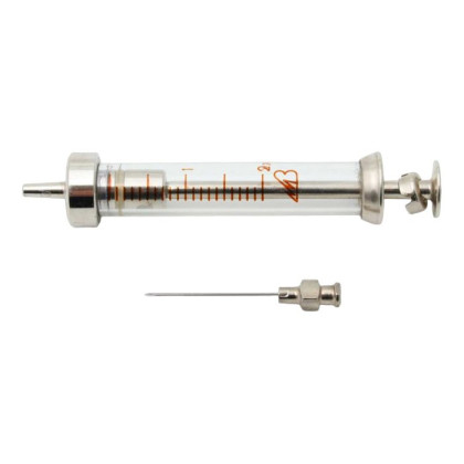 Фото товара Шприц инъекцион мн прим 2см3 2-1-10:100-А-СКЭС (силиконовое кольцо, эластичное соединение)