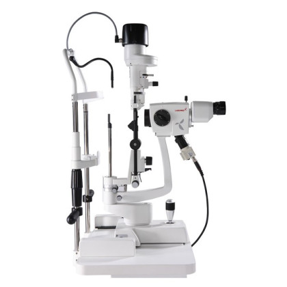 Щелевая лампа Labomed eVO 400, со встроенным делителем луча для подключения камеры Фото товара Щелевая лампа Labomed eVO 400, со встроенным делителем луча для подключения камеры