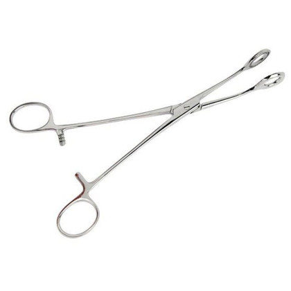 Фото товара Щипцы Ballenger изогнутые 225мм (Щипцы геморроидальные, окончатые, изогнутые,225мм) Sammar