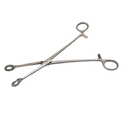 Фото товара Щипцы Ballenger прямые 225 мм (Щипцы геморроидальные, окончатые, прямые, 225 мм) Sammar