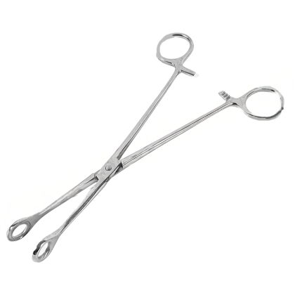 Щипцы гемморроидальные окончатые прямые Фото товара Щипцы гемморроидальные окончатые прямые