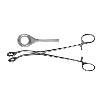 Щипцы геморроидальные, окончатые,изогнутые, 215 мм Фото товара Щипцы геморроидальные, окончатые,изогнутые, 215 мм