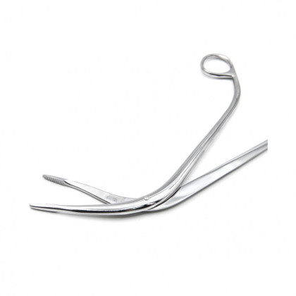 Фото товара Щипцы гортанные д/извлечения инород тел из 200 мм, П-3-145 (Зажим Hartmann) SAMMAR