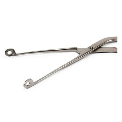 Щипцы д/тампонирования горла и глотки, большие, 184 мм Фото товара Щипцы д/тампонирования горла и глотки, большие, 184 мм