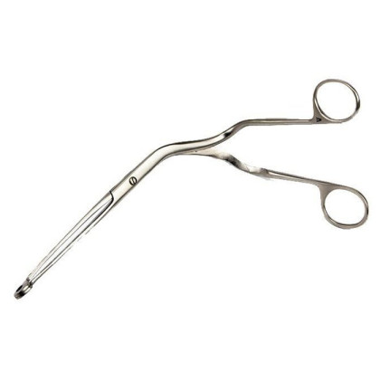 Щипцы д/тампонирования горла и глотки, большие, 184 мм Фото товара Щипцы д/тампонирования горла и глотки, большие, 184 мм