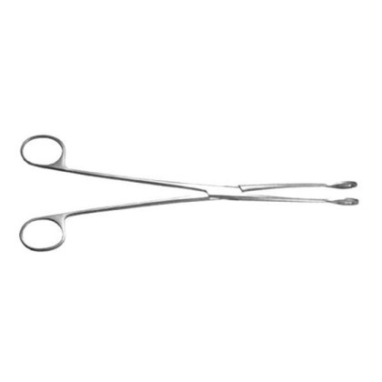 Щипцы д/удаления пл.яйца, прямые с шириной губок 12 мм, 250 мм Фото товара Щипцы д/удаления пл.яйца, прямые с шириной губок 12 мм, 250 мм