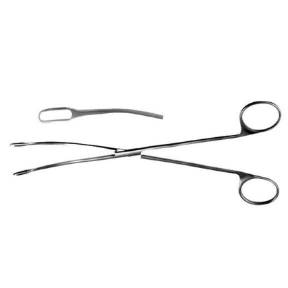 Щипцы для желчных и почечных камней вертикально- изогнутые № 3 220 мм Фото товара Щипцы для желчных и почечных камней вертикально- изогнутые № 3 220 мм