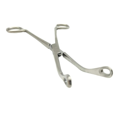 Щипцы для желчных и почечных камней вертикально-изогнутые N 1 190мм Фото товара Щипцы для желчных и почечных камней вертикально-изогнутые N 1 190мм