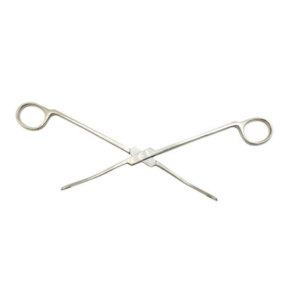 Фото товара Щипцы для желчных и почечных камней вертикально-изогнутые N 1 190мм