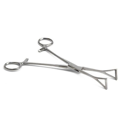 Щипцы для захватывания легкого прямые 207 мм Тумботино Фото товара Щипцы для захватывания легкого прямые 207 мм Тумботино